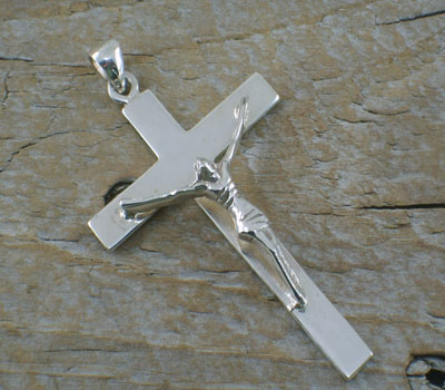 Pendant Jesus on the Cross Sterling Silver